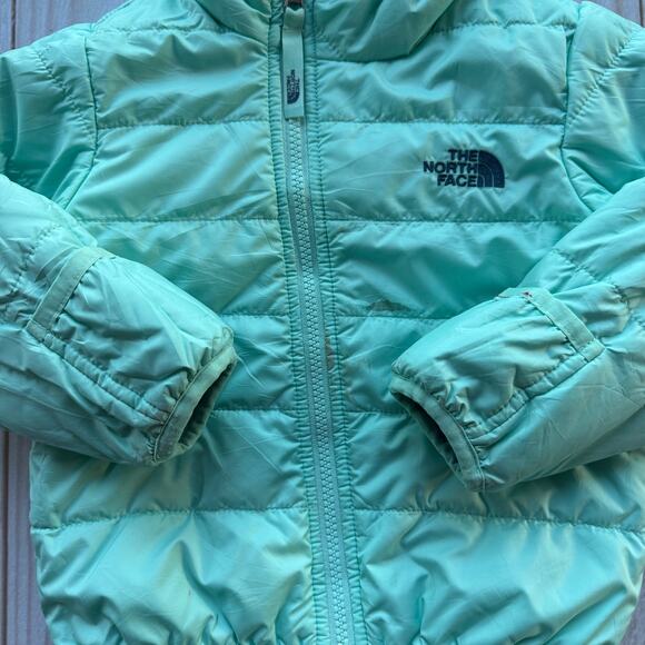 The North Face Girls Reversible Perrito Insulated Full-Zip Hood Jacket Size 2T? - Picture 6 of 11